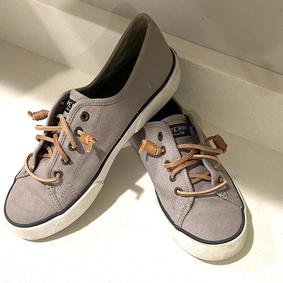 Sperry top sliders seacoast canvas - Picture 5 of 13